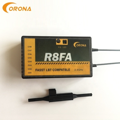 Futaba Fasst Micro Receiver 8ch Rc Truck Racing Boat Airplane TM7 TM8 Corona R8FA