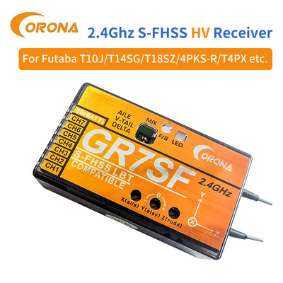 Drone Futaba S Fhss Receiver 2.4g  For Rc Airplane Corona GR7SF