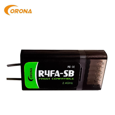 Micro Futaba 2.4 Ghz Fasst Receiver Compatible For 3GR 4PKS TM7 TM8 Corona R4FA-SB
